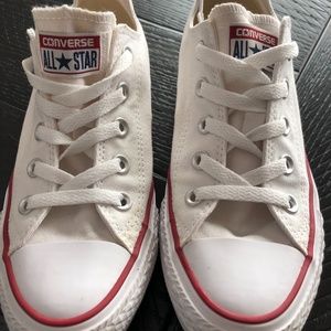 White Converse size W6/M4